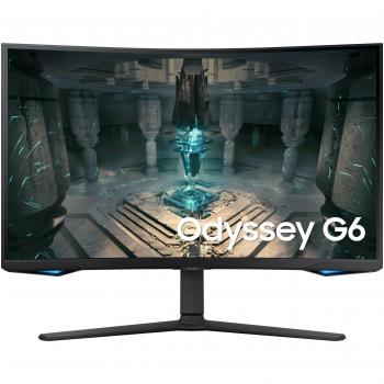 81,3cm/32'' (2560x1440) Samsung Odyssey G6 S32BG650EU 16:9 1ms 2xHDMI DisplayPort VESA Pivot Speaker QHD 240Hz Curved Gaming Black