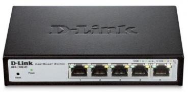 D-LINK DGS-1100-05/E 5-Port Gigabit Smart Managed Switches