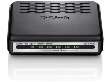 D-LINK GO‑SW‑5G 5‑Port Gigabit Easy Desktop Switch